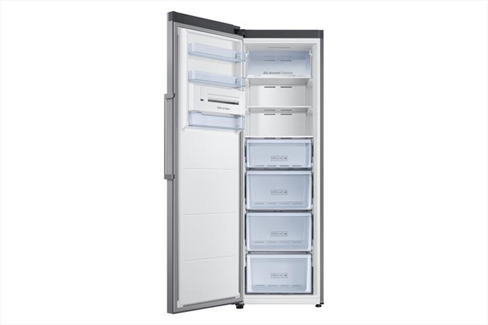 "SAMSUNG - Congelatore verticale RZ32M711ES9/ES Classe E-metal inox"