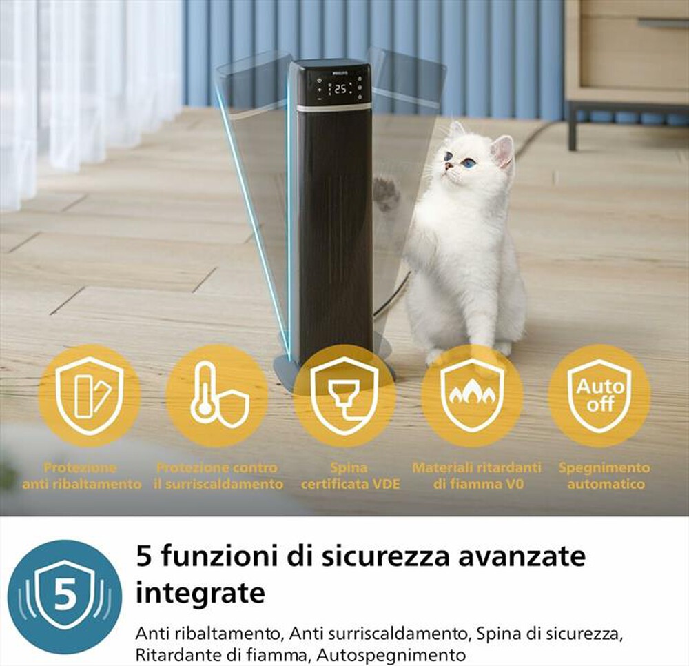 "PHILIPS - Termoventilatore SERIES 5000 CX5120/11"