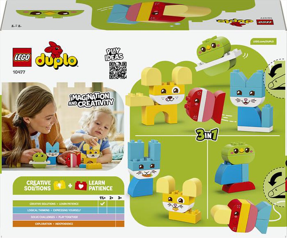 Immagine del prodotto LEGO - DUPLO Animali domestici creativi 3 in 1 - 10477