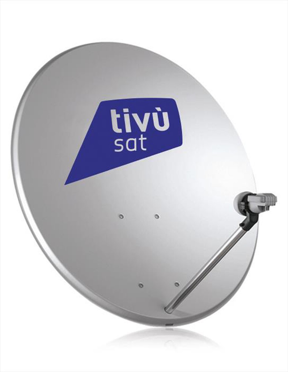 "TELESYSTEM - PAR. TIVU'SAT 80 CM + LNB-GRIGIO CHIARO"
