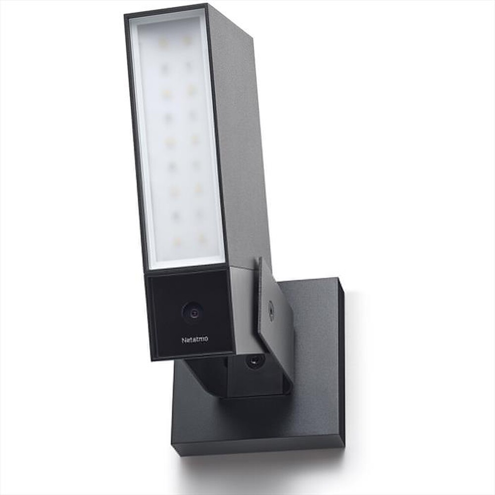 NETATMO - Telecamera WIFI Esterna NEW PRESENCE CON SIRENA-Grigio