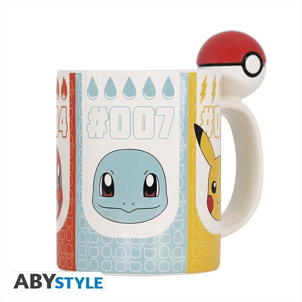 Immagine del prodotto ABYSSE - POKEMON MUG Manico 3D POK&Eacute;BALL-multicolore