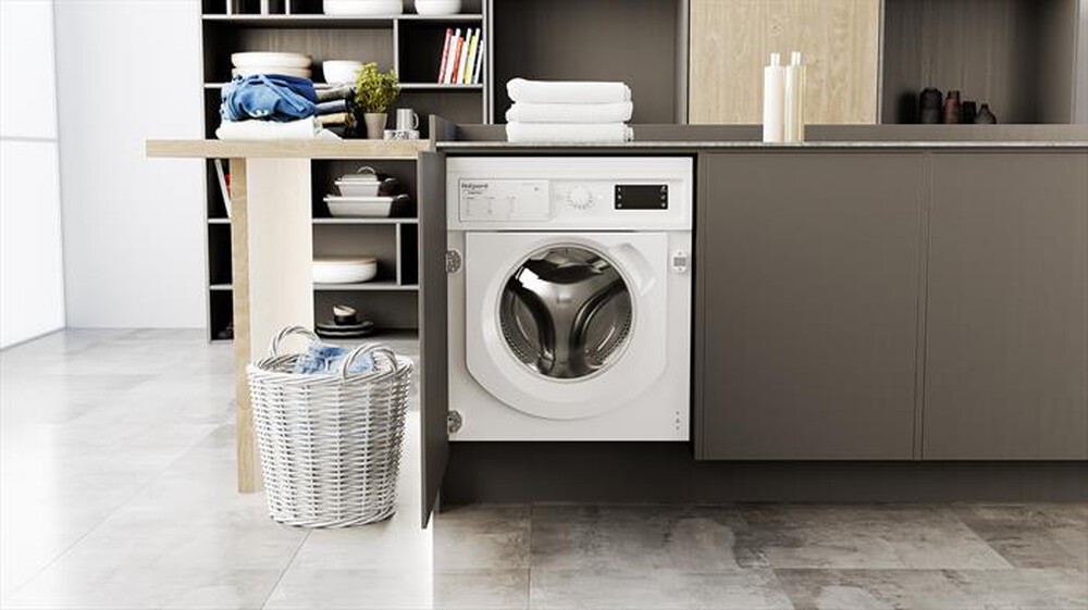 "HOTPOINT ARISTON - Lavatrice incasso BI WMHG 81284 EU 8 Kg Classe C"
