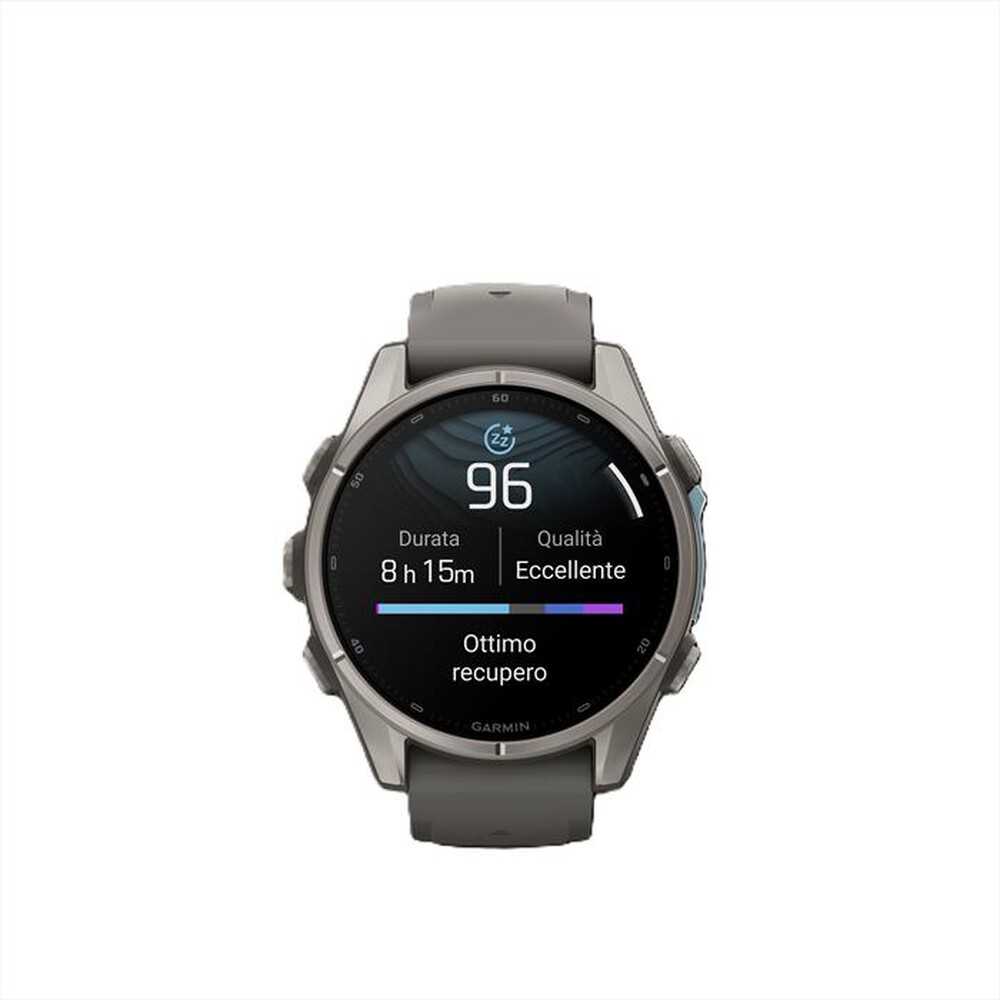Immagine del prodotto GARMIN - FENIX 9, 43MM, BARE TI, PEBBLE GRAY-Titanio / Grigio