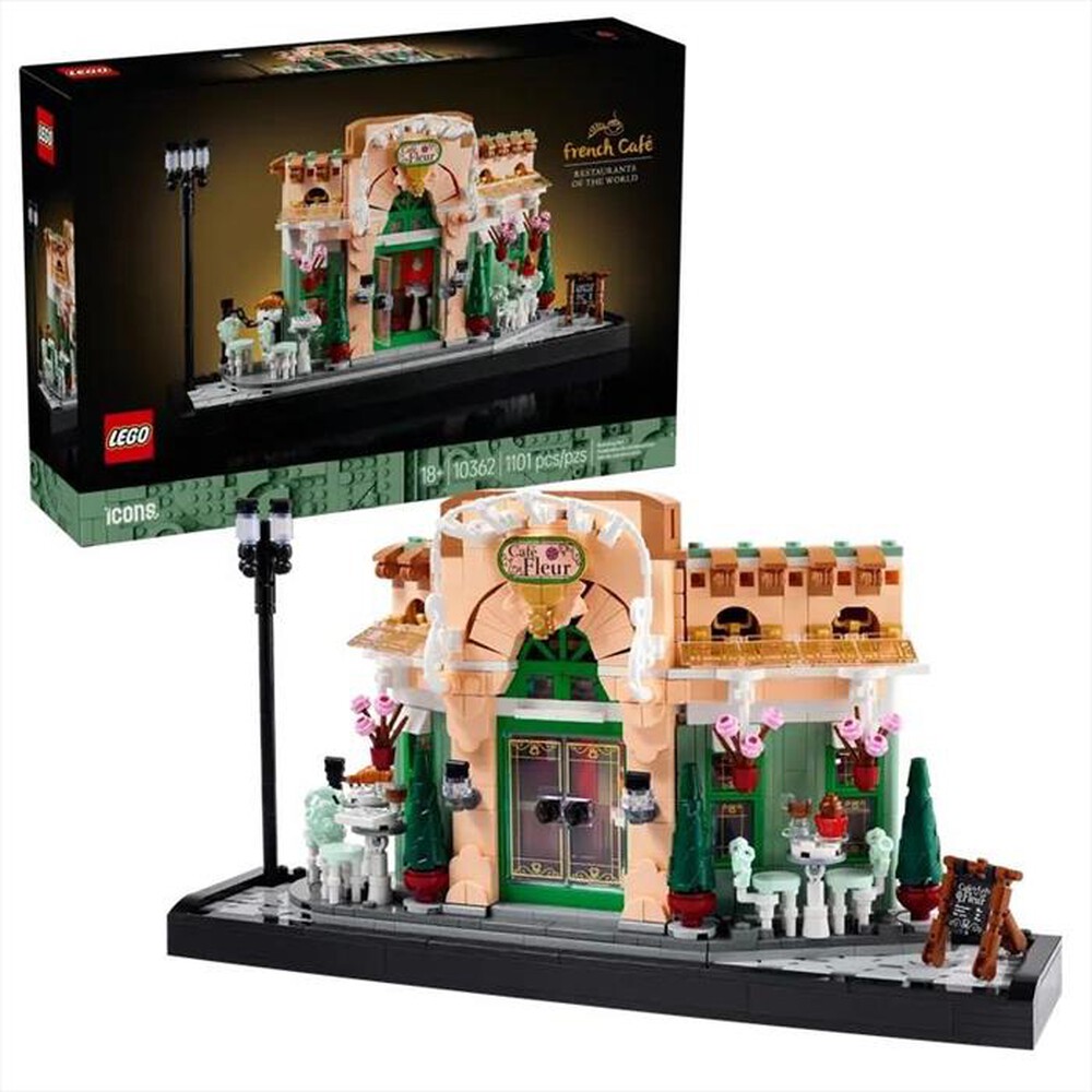 "LEGO - ICONS Café francese - 10362-Multicolore"