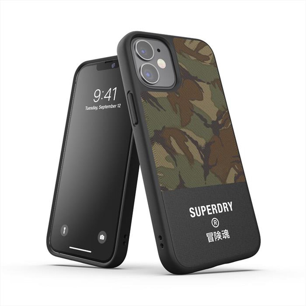 "SUPERDRY - 42587 SUPERDRY COVER IPHONE 12 MINI-MULTICOLORE / TPU e PC"