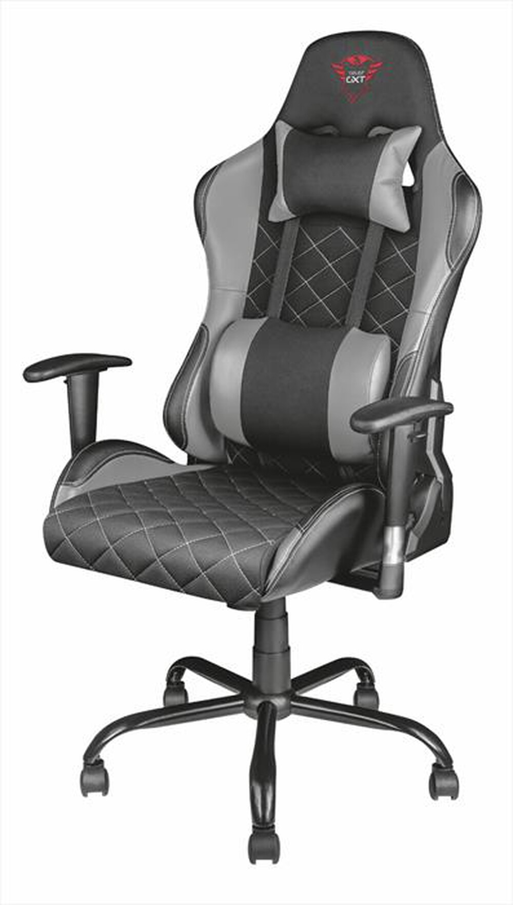 "TRUST - Sedia gaming GXT707G RESTO CHAIR-Black/Grey"