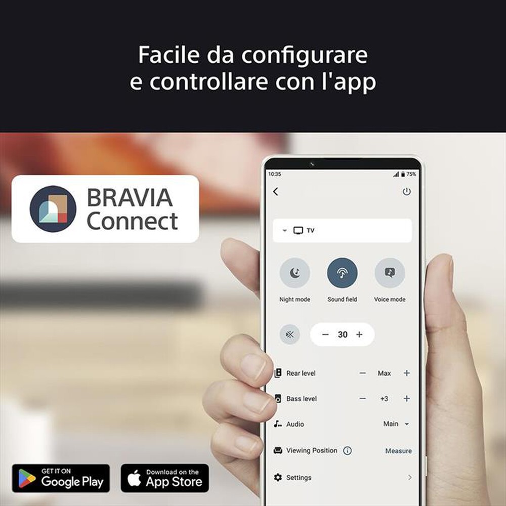 "SONY - BRAVIA Theatre Bar 6 HTBD60.CEL-Nero"
