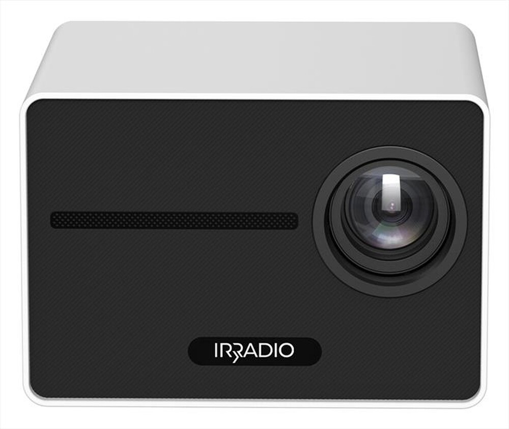 "IRRADIO - Videoproiettore LCD 2000HDW 2500LUM-Bianco/Nero"