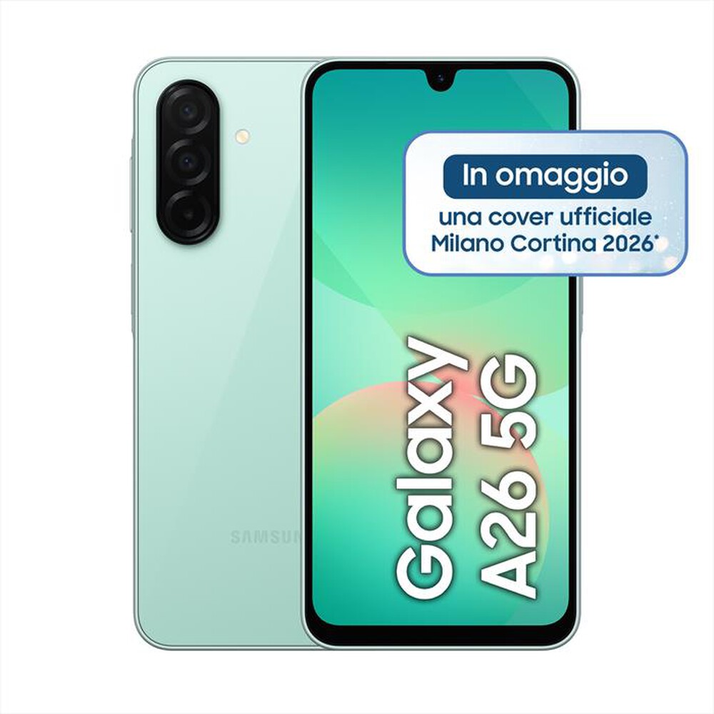 Immagine del prodotto SAMSUNG - Smartphone Galaxy A26 5G 256GB-Mint