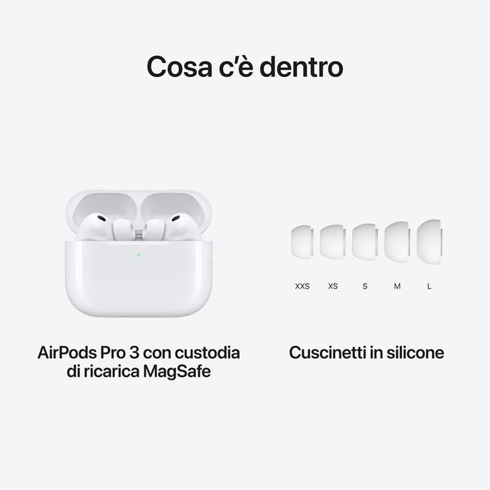 Immagine del prodotto APPLE - AirPods Pro 3-Bianco