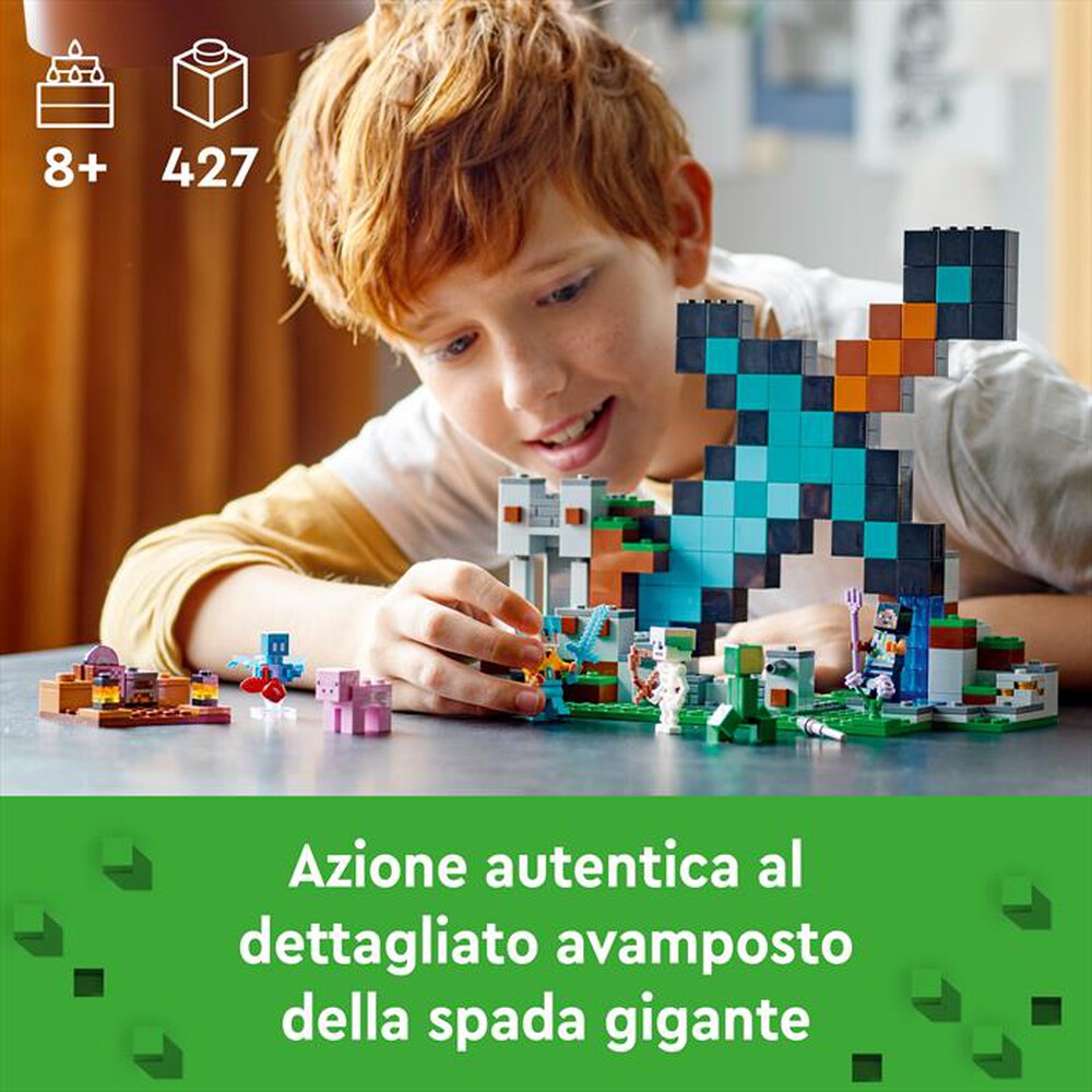 Immagine del prodotto LEGO - MINECRAFT L&rsquo;avamposto della spada - 21244