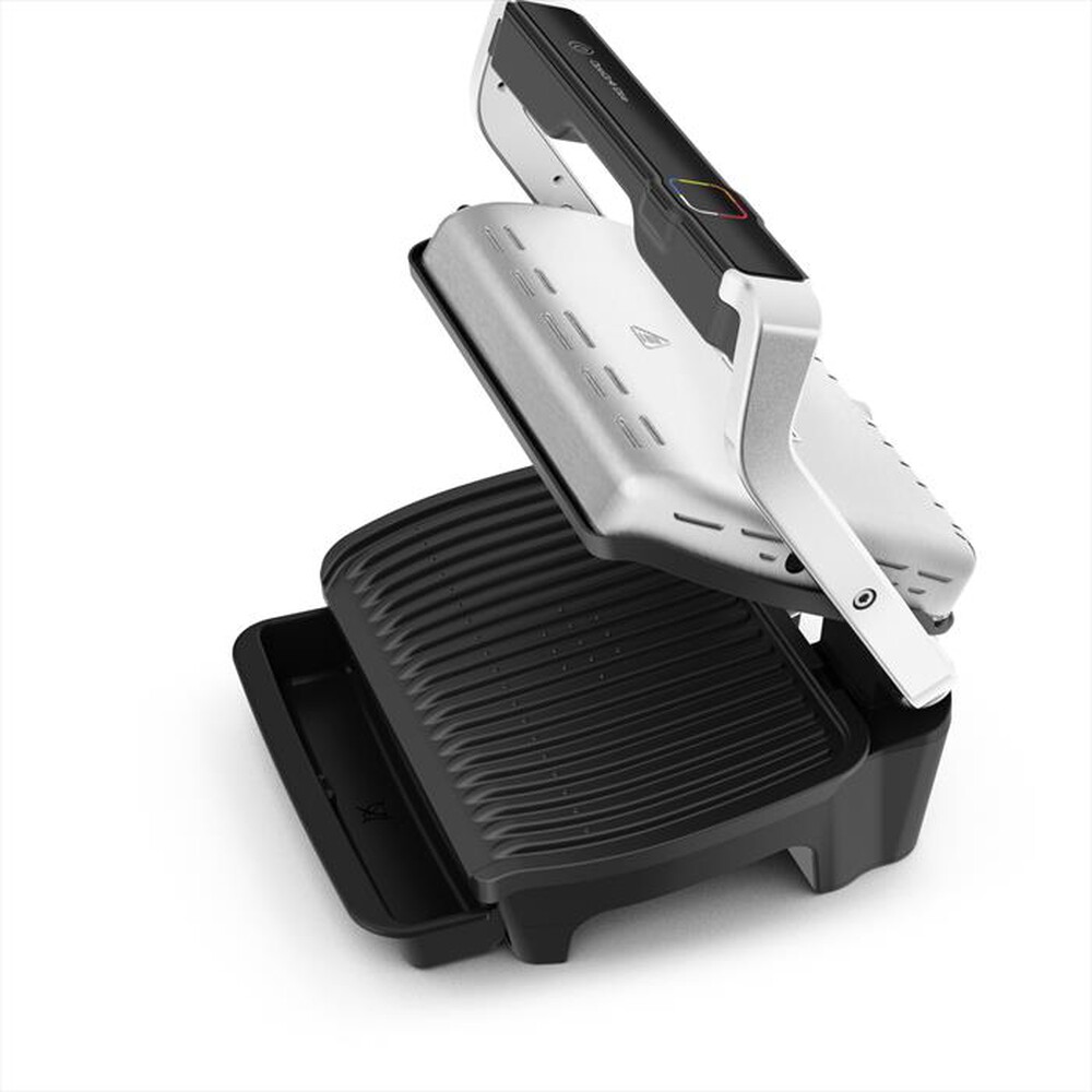 "ROWENTA - GR750D OptiGrill Elite Bistecchiera Elettrica-argento/nero"