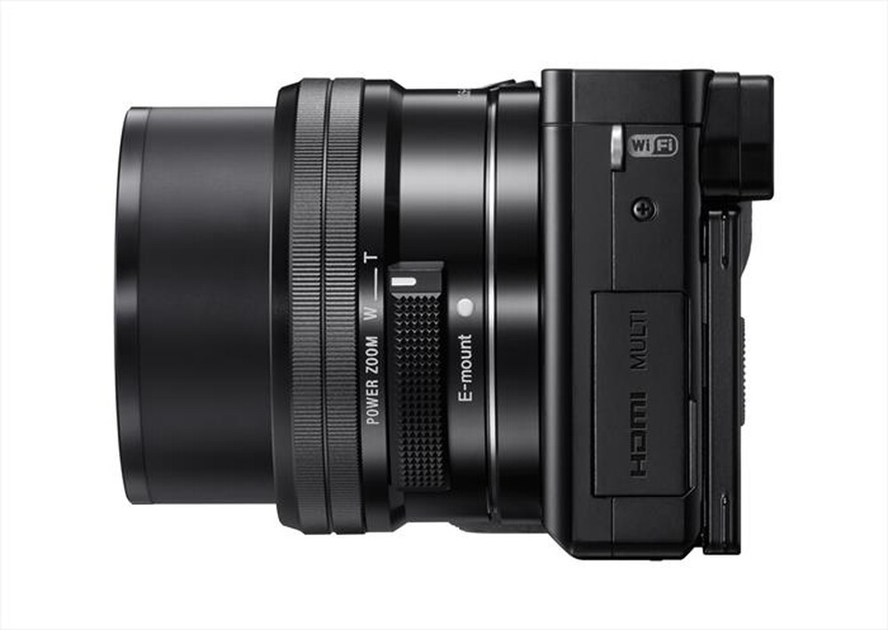 "SONY - Alpha ILCE6000LB-black"