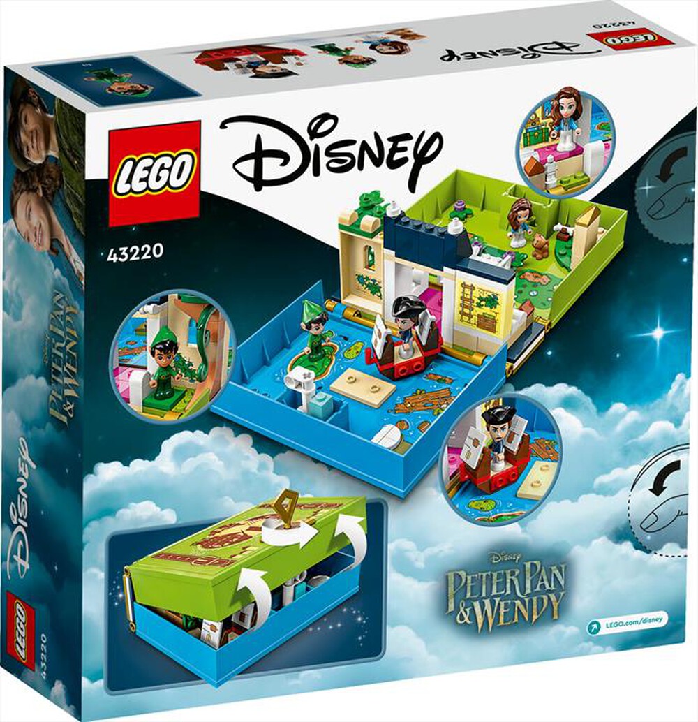 Immagine del prodotto LEGO - DISNEY L&rsquo;avventura nelle fiabe Pan e Wendy-43220