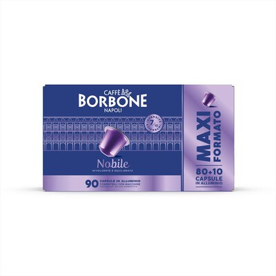 CAFFE BORBONE - NESPRESSO ALLUMINIO NOBILE 80+10 PZ