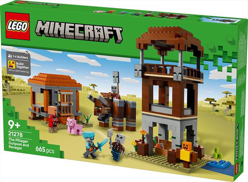 Immagine del prodotto LEGO - MINECRAFT L&rsquo;avamposto del saccheggiatore 21278