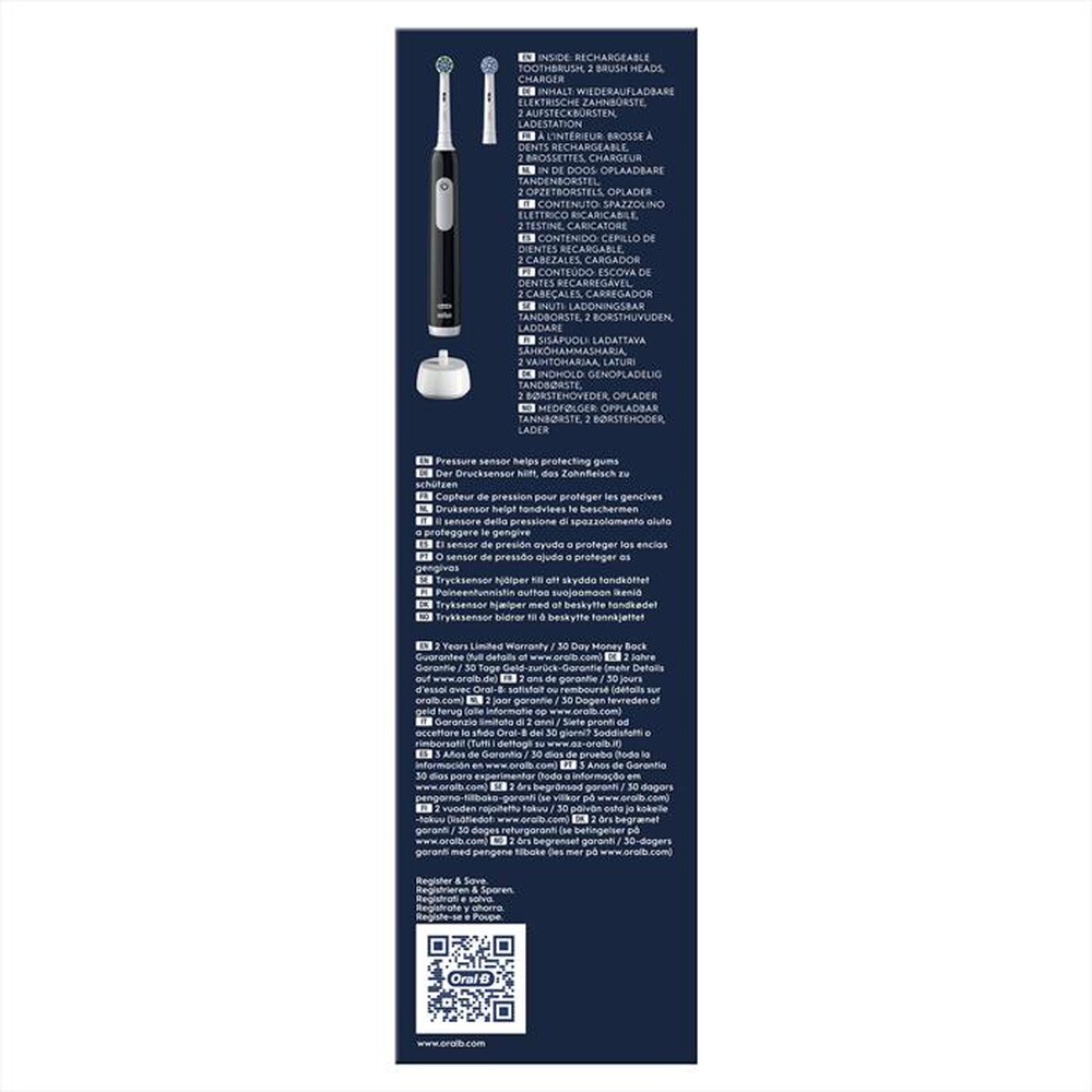 "ORAL-B - Spazzolino elettrico SERIES 1-Nero"