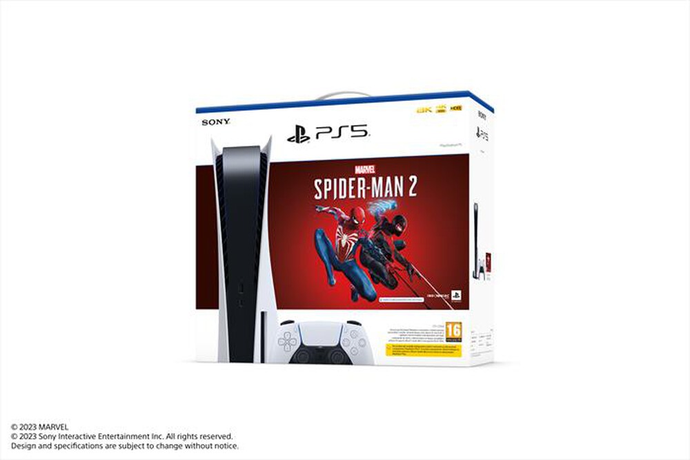 "SONY COMPUTER - BUNDLE SPIDER-MAN 2 VCH/PS5 STD C/ITA"