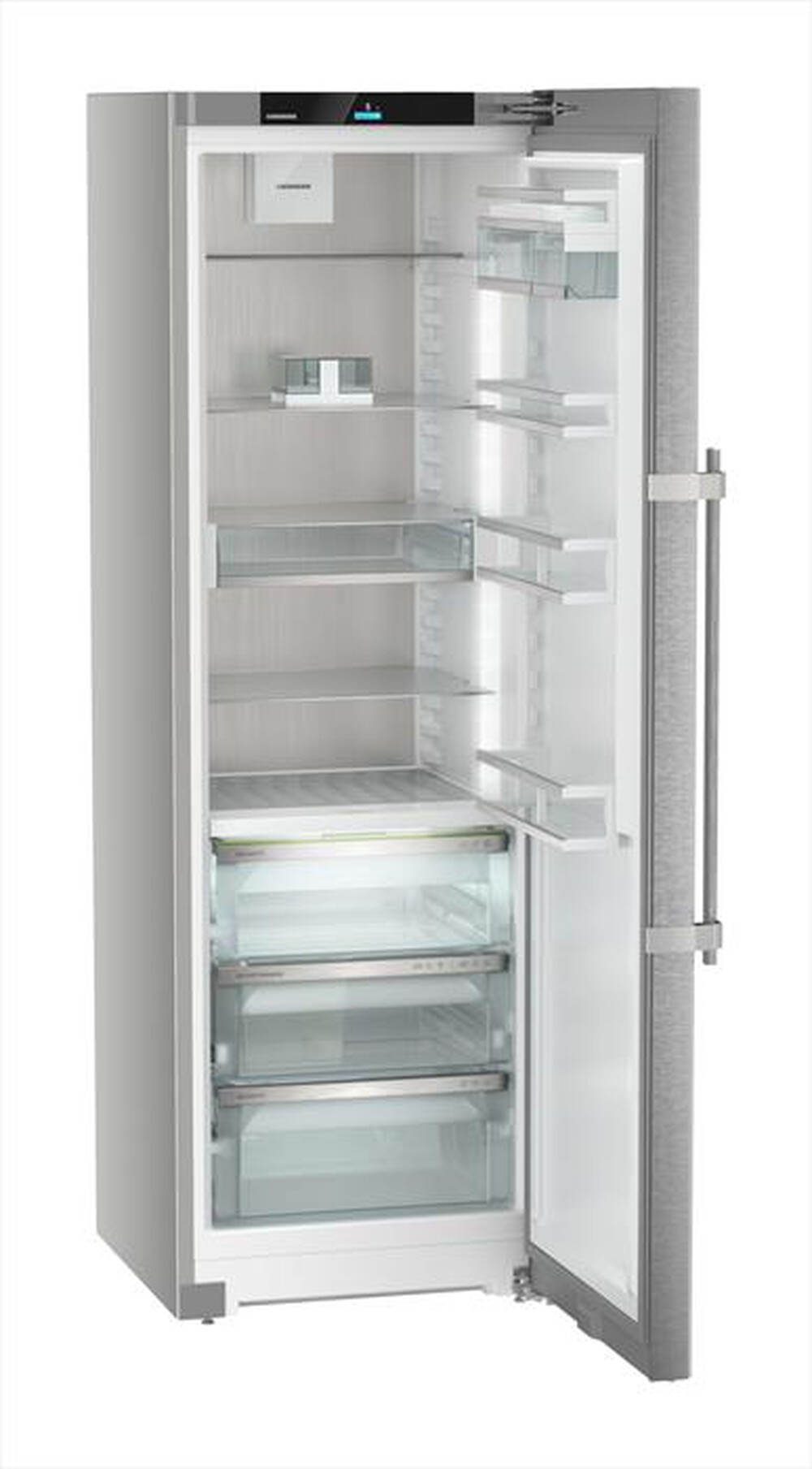 "LIEBHERR - Frigorifero 1 porta SRBSDD 5260-20 Classe D 384 lt-Acciaio SmartSteel / Silver"