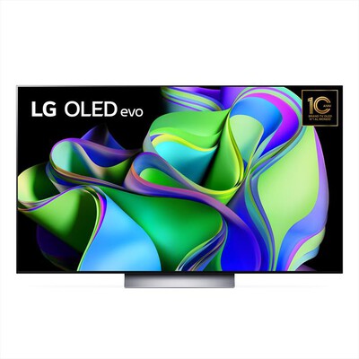 LG - Smart TV OLED UHD 4K 55" OLED55C34LA-Dark Titan Silver