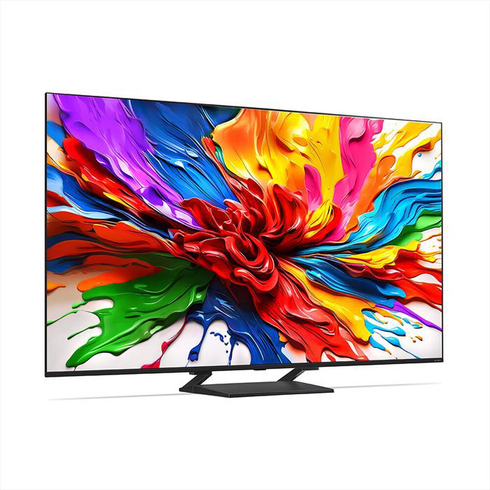 "LG - Smart TV QNED evo 4K 85QNED93A6AQ-Black"