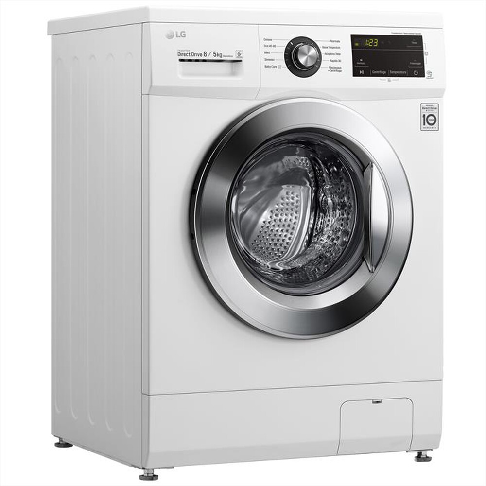 "LG - Lavasciuga F4J3TM5WE 8/5 Kg Classe D-WHITE"