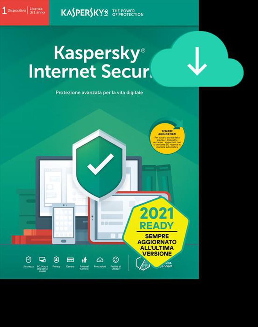 Immagine del prodotto KASPERSKY - Internet Security 1 User