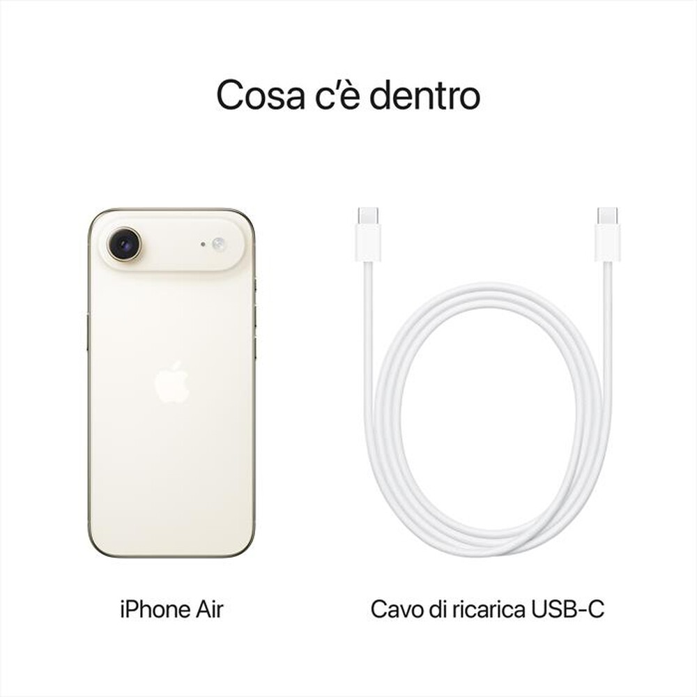 Immagine del prodotto APPLE - iPhone Air 512GB-Oro Chiaro