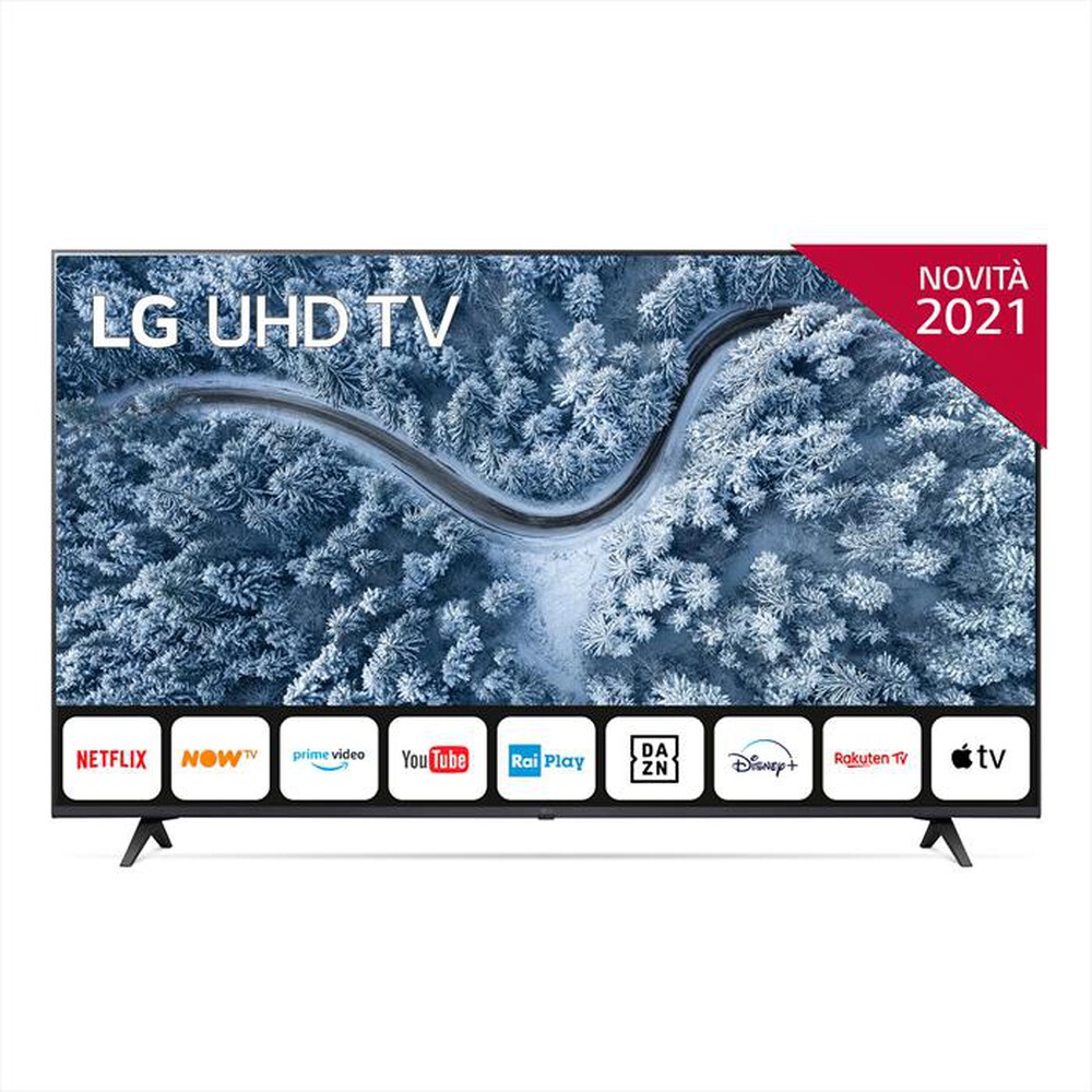 "LG - Smart TV UHD 4K 55\" 55UP76706LB-Dark Iron Gray"