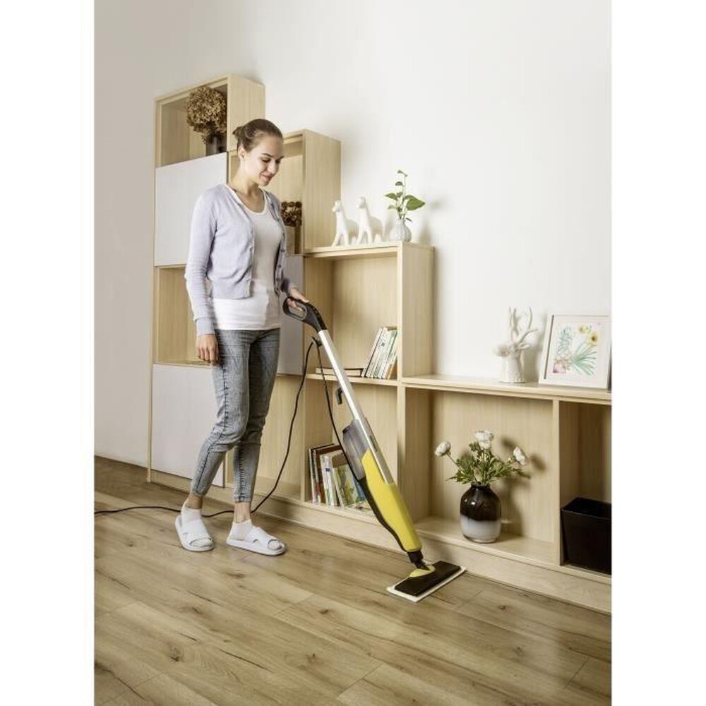"KARCHER - Spazzolone a vapore SC 2 Upright EasyFix-Nero/Giallo"