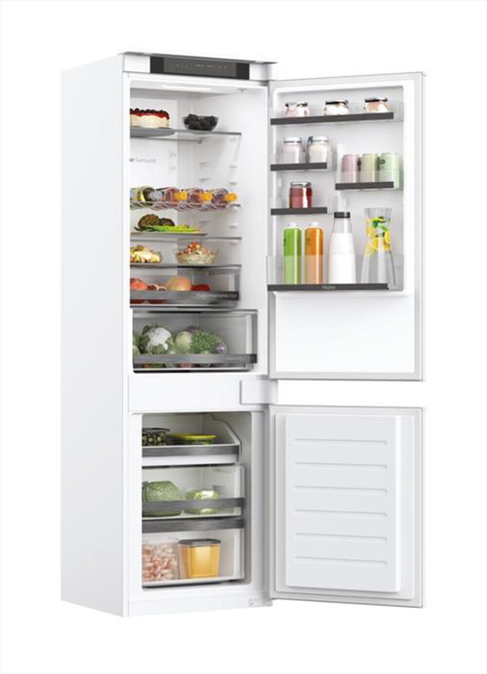 "HAIER - Frigorifero combinato HBW5518D Classe D 248 lt-Bianco"