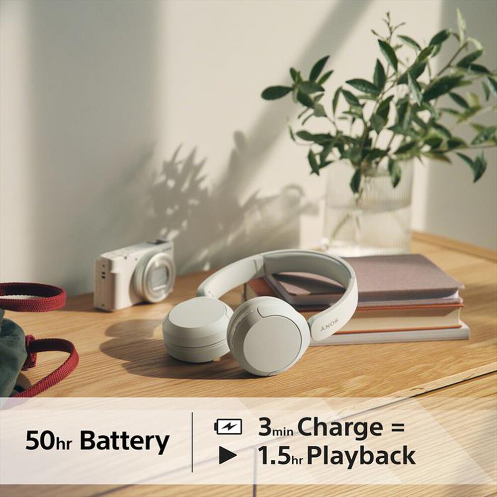 "SONY - Cuffie Bluetooth On ear WHCH520C.CE7-Cappuccino"