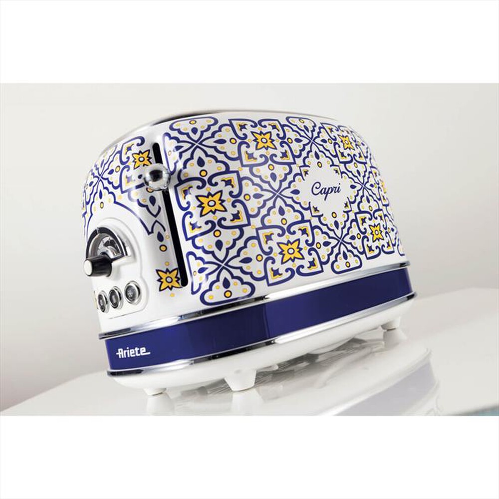 "ARIETE - 0155/0C TOSTAPANE 2 FETTE CAPRI-Multicolore"