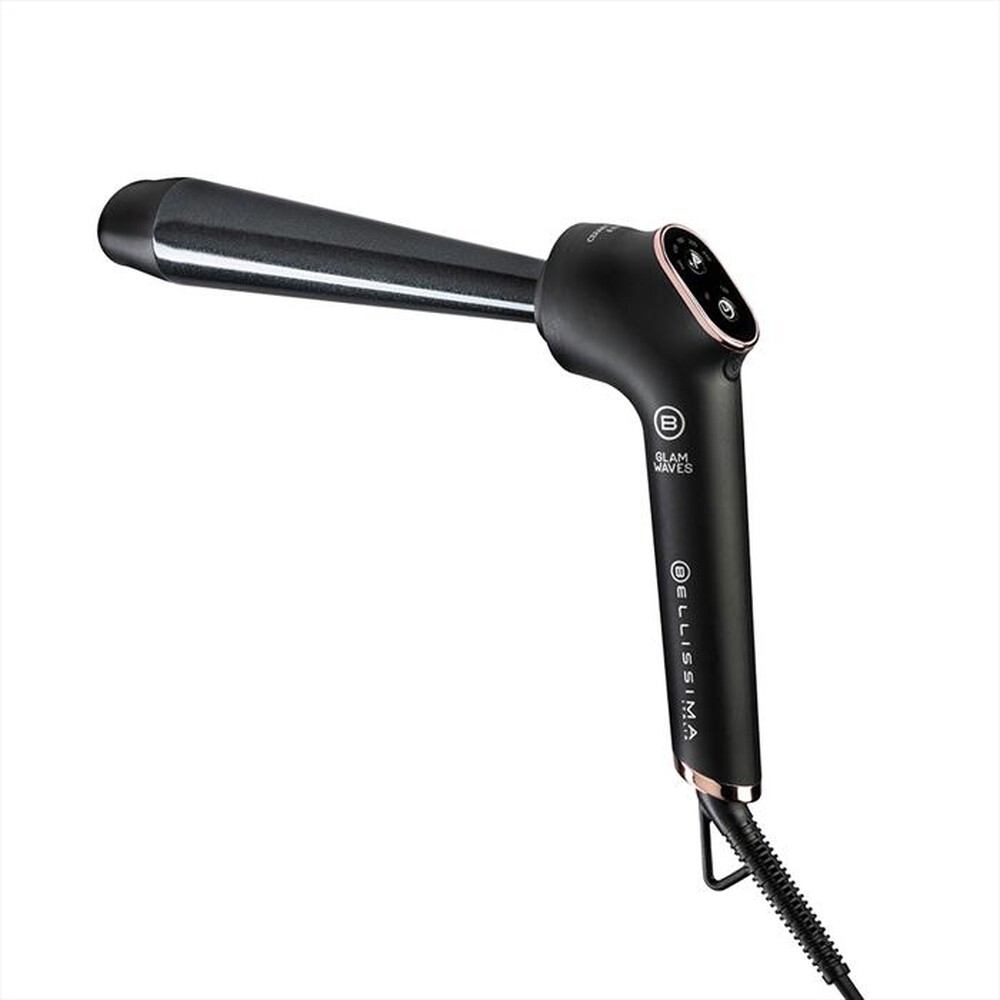 "BELLISSIMA IMETEC - FERRO ARRICCIACAPELLI GLAM WAVES-Nero, Rose Gold"