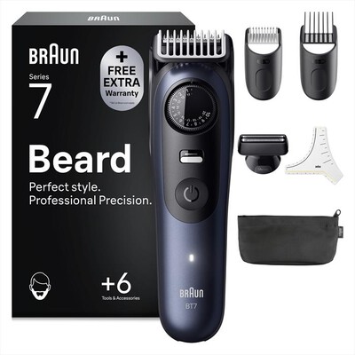 BRAUN - Regolabarba BT 7520-BLU