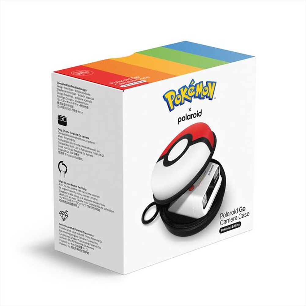 Immagine del prodotto POLAROID - CUSTODIA GO - POKEMON-Rossa, bianca, nera