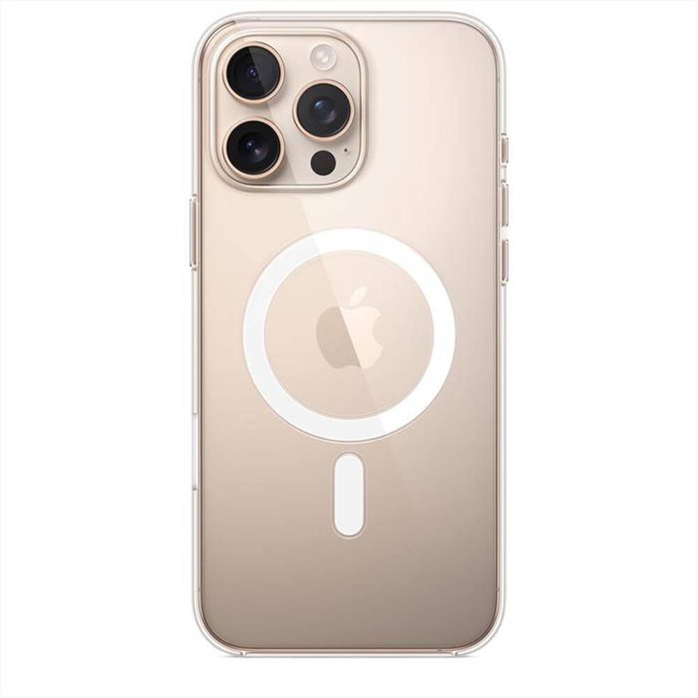 Immagine del prodotto APPLE - Custodia MagSafe trasparente per iPhone 16 Pro Max-Trasparente