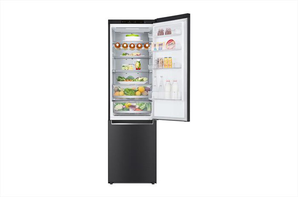 "LG - Frigorifero combinato GBB72MCVBN Classe B 384L-Grigio scuro"