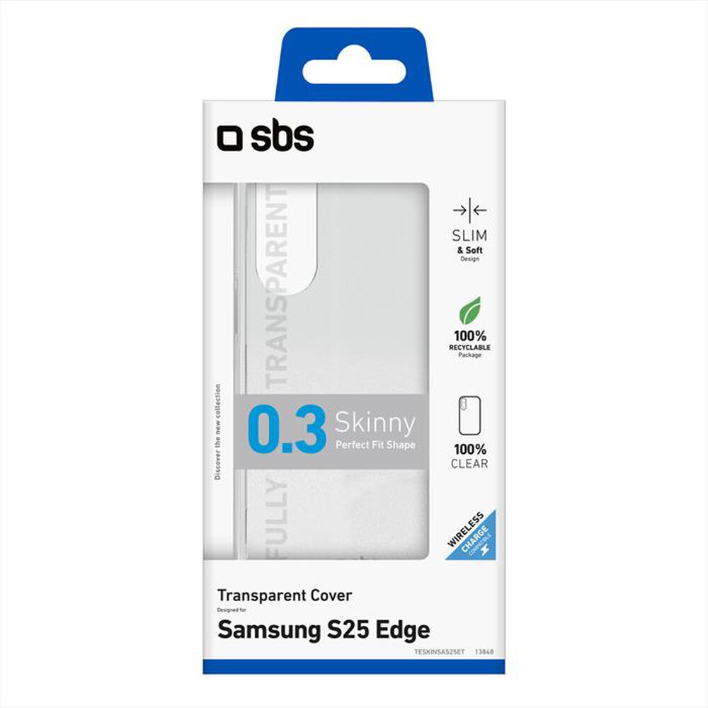 Immagine del prodotto SBS - Cover Skinny Samsung S25 Edge TESKINSAS25ET-Trasparente