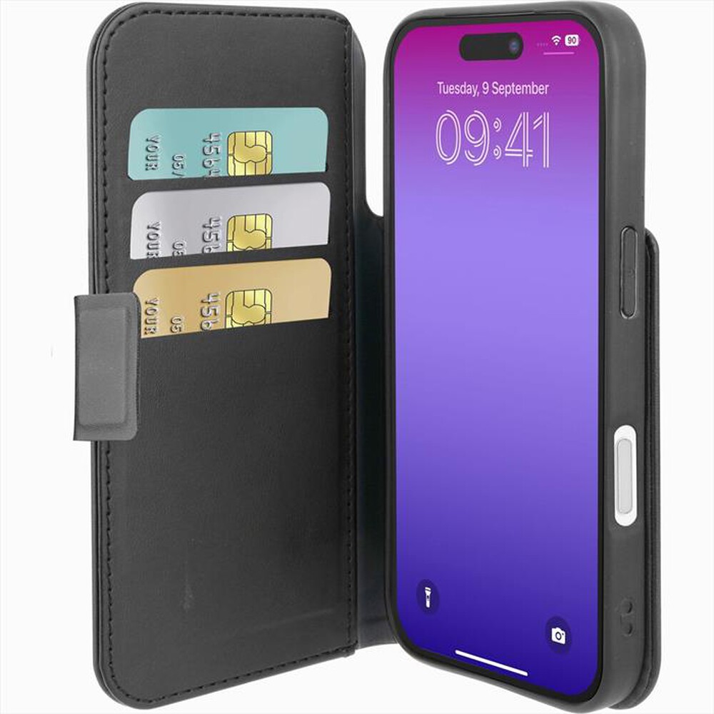 Immagine del prodotto CELLULARLINE - Custodia a libro BOOK AGENDA per IPHONE 17 PRO MAX-Nero