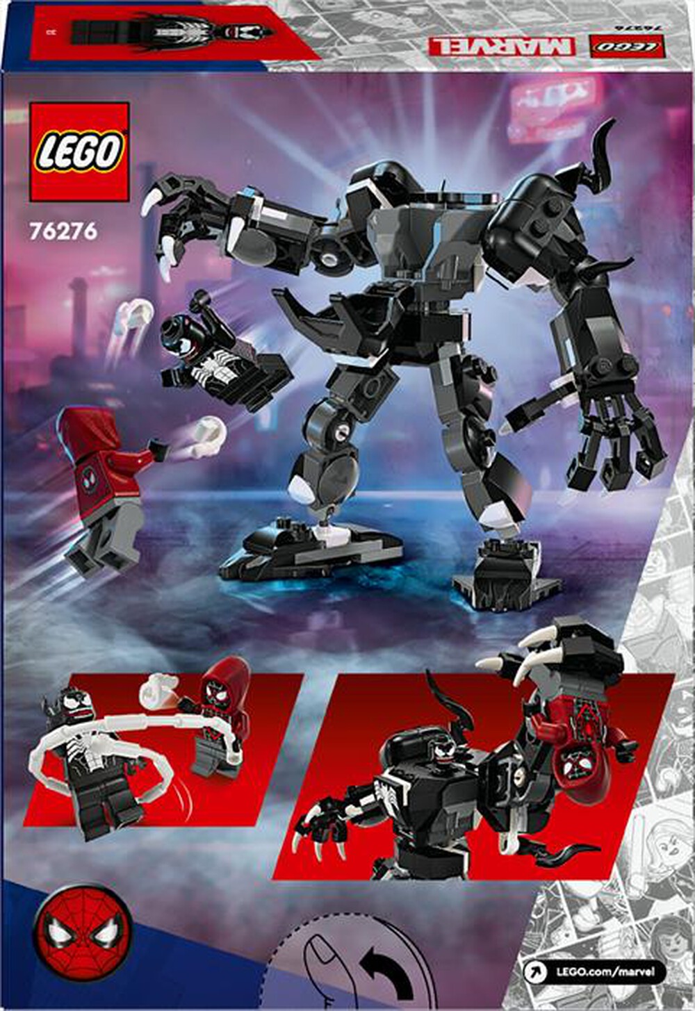 Immagine del prodotto LEGO - SUPER HEROES Mech di Venom vs. Miles Morales 76276