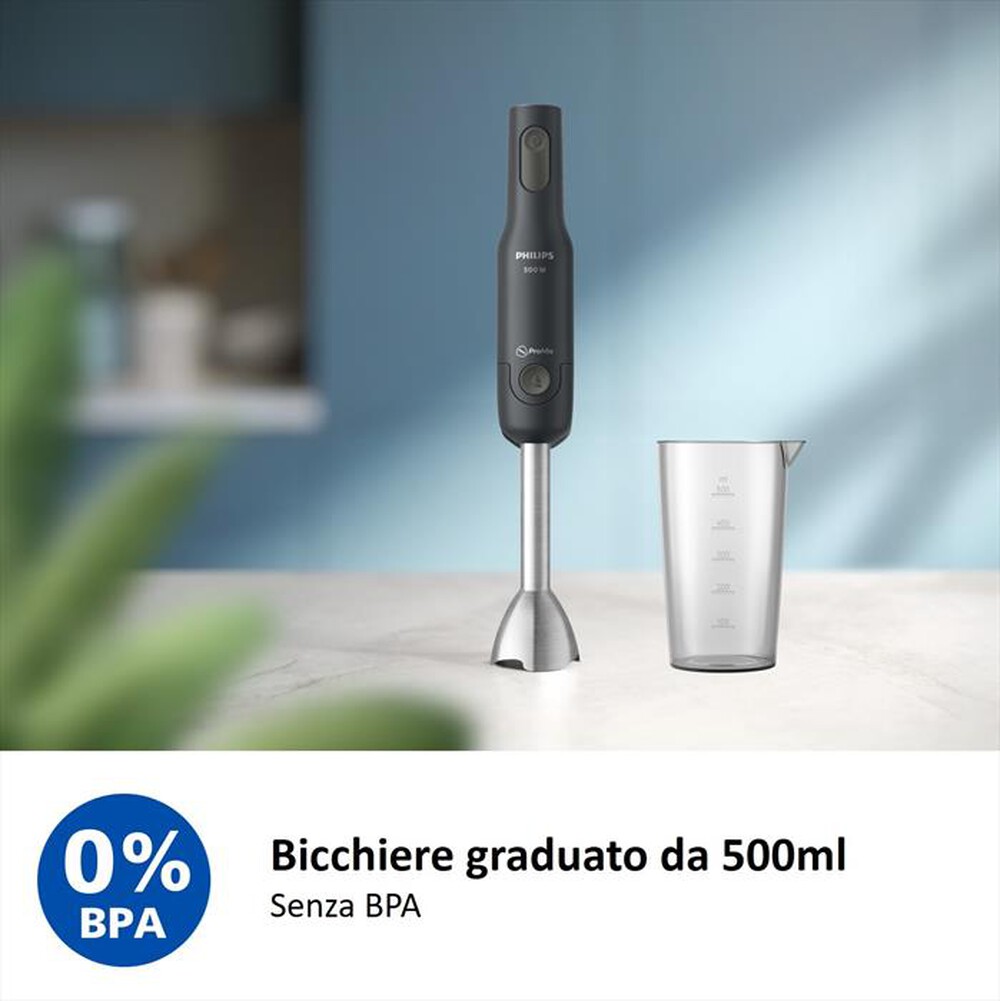 Immagine del prodotto PHILIPS - Frullatore ad immersione SERIE 1000 HR2522/00-Nero