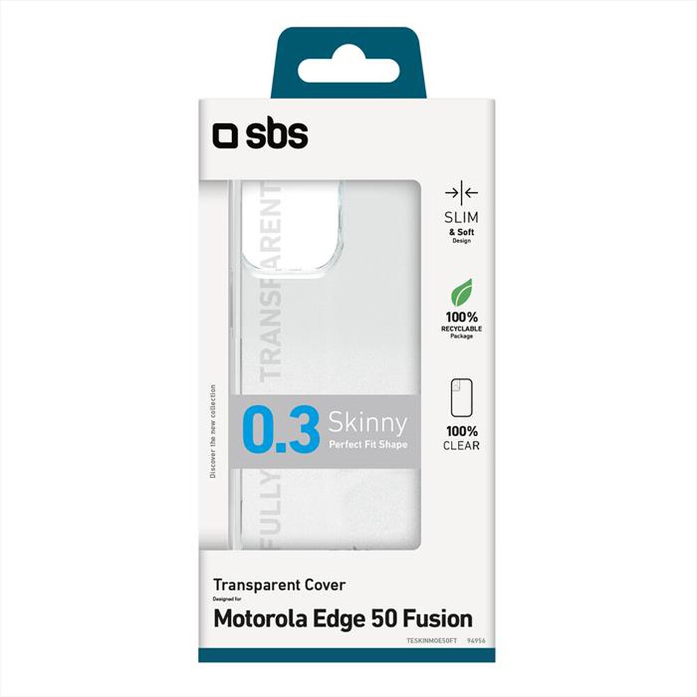 Immagine del prodotto SBS - Cover Skinny Motorola Edge 50 Fusion TESKINMOE50FT-Trasparente