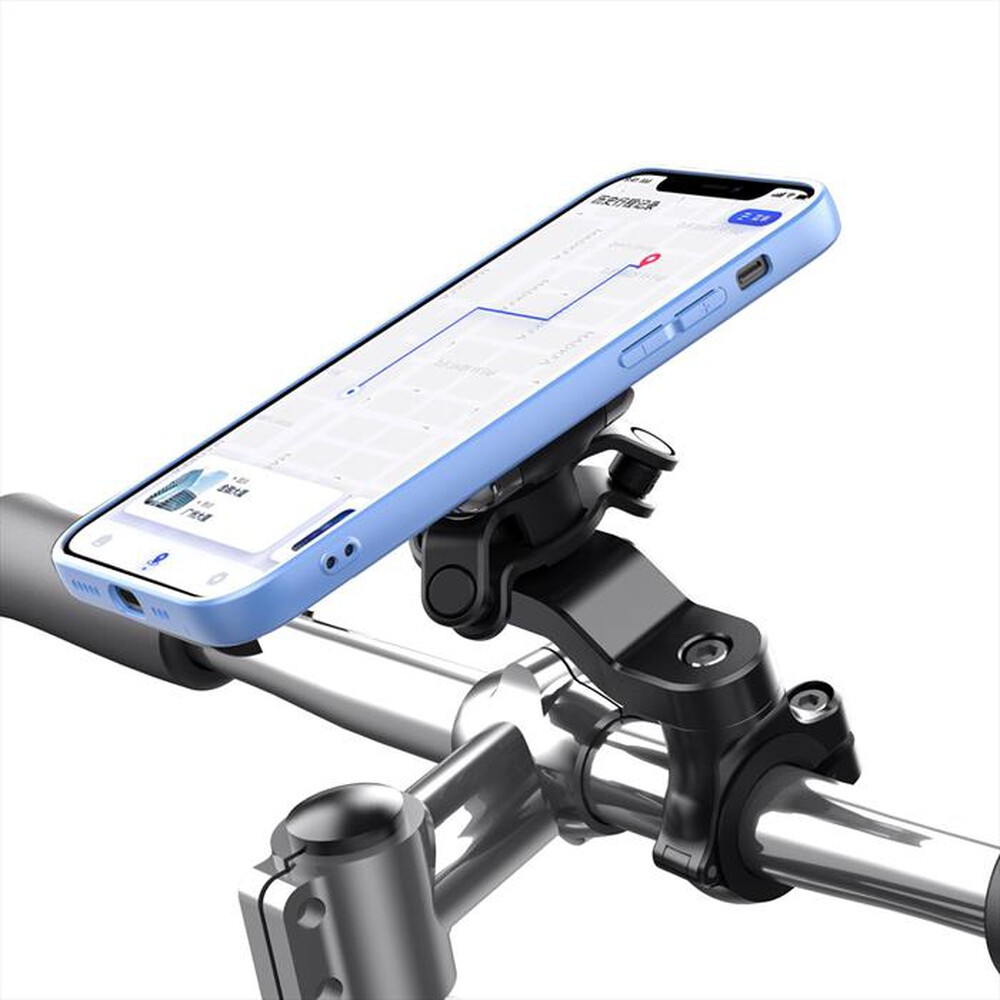"CELLY - SUPPORTO UNIVERSALE DA MOTO PER SMARTPHONE-NERO"