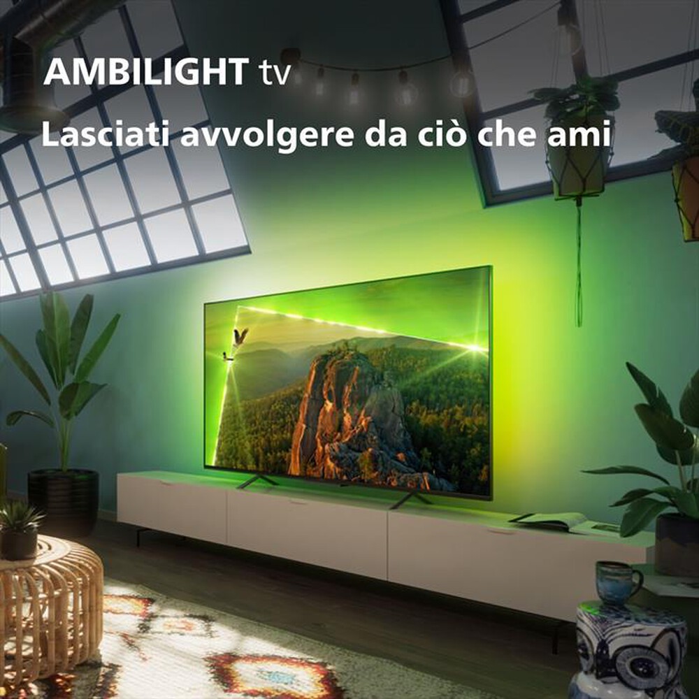 "PHILIPS - Ambilight Smart TV LED UHD 4K 55\" 55PUS8118/12-Antracite"
