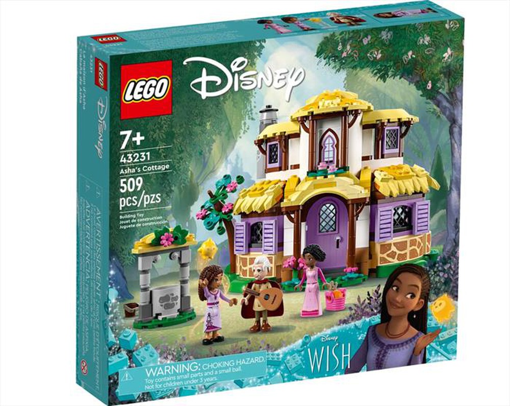 "LEGO - DISNEY Il cottage di Asha - 43231-Multicolore"