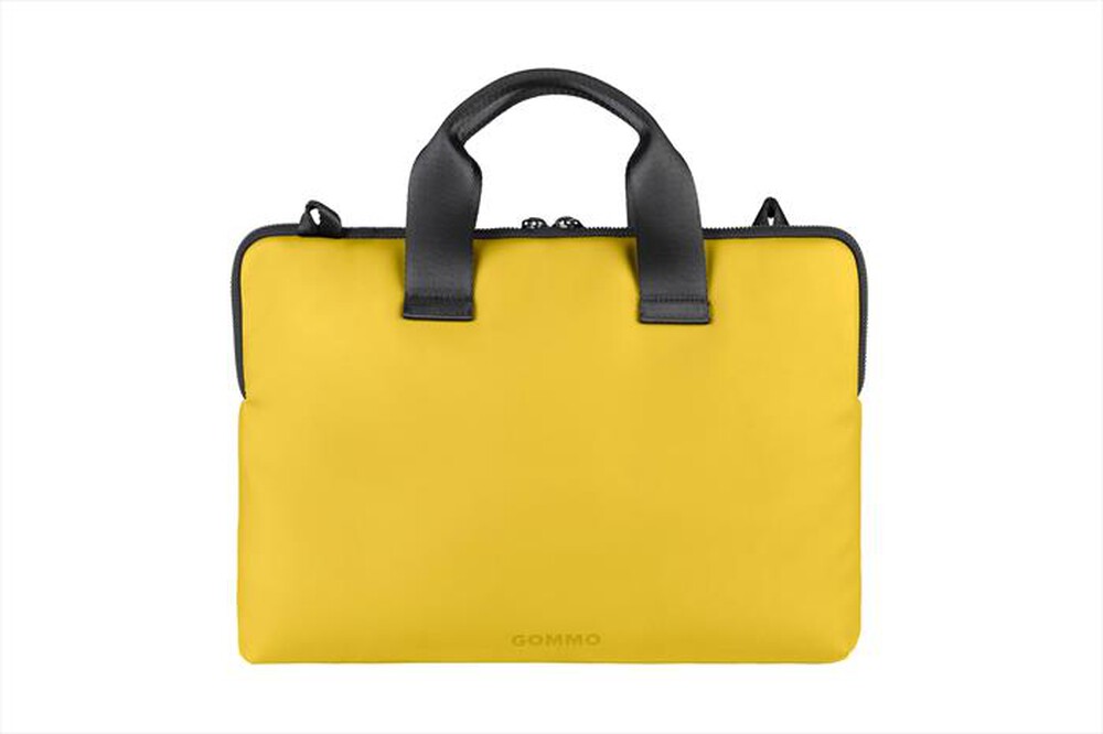 "TUCANO - Borsa GOMMO per MacBook Air 15\"/laptop fino a 14\"-GIALLO"