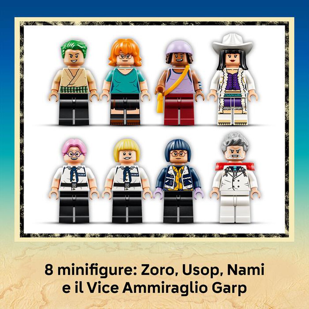 Immagine del prodotto LEGO - ONE PIECE La nave da guerra di Garp - 75646-Multicolore