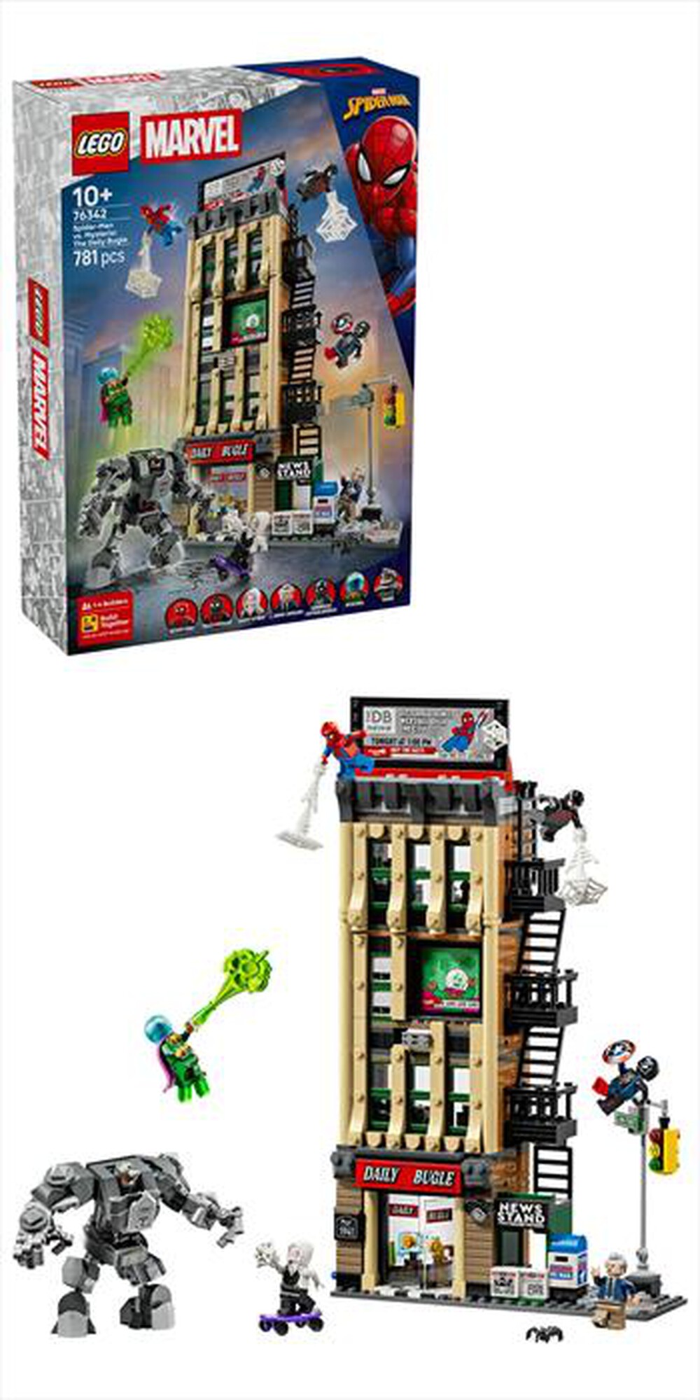 Immagine del prodotto LEGO - MARVEL Spider-Man vs. Mysterio: il Daily - 76342-Multicolore